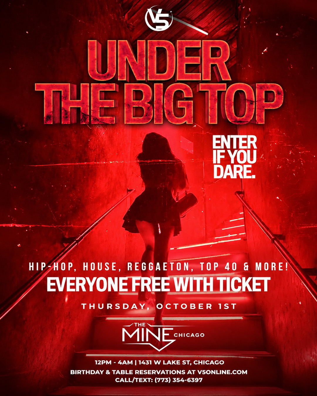 Midnight Club event flyer