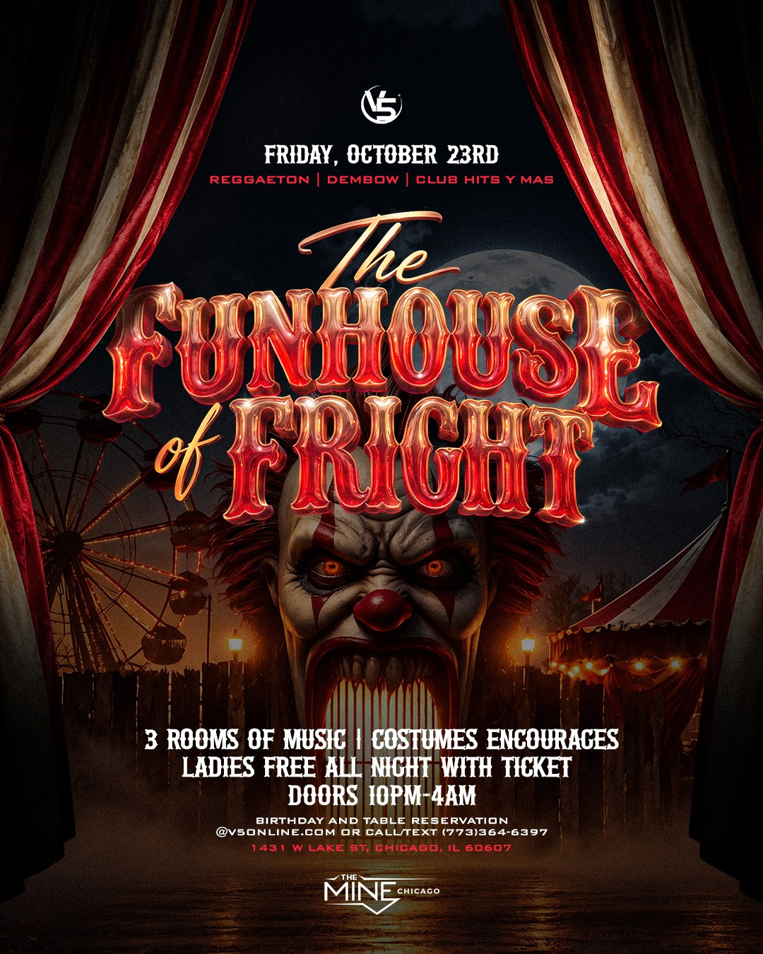 Calentura Fridays flyer