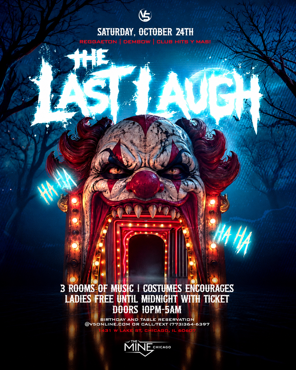 The Last Laugh event flyer